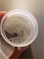 Roll 10 American Buffalo Silver Rounds Uncirculatd