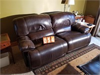 sectional power reclining sofa chocolate color