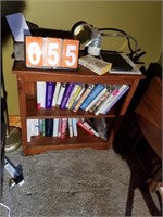 Small wood book shelf