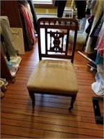 Eastlake victorian chair