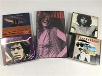 CDs/DVDs Zeppelin Joplin Hendrix Redbone Dylan+
