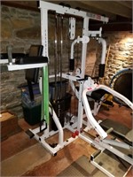 Paramount fitness center home gym weights