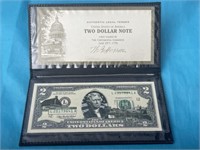 2003-A Two Dollar Federal Reserve Note
