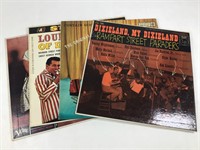 4 Vintage Dixieland / Ella & Louis Records
