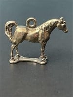 Sterling Silver Horse Charm 3.27 Grams
