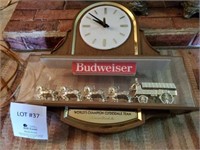 Electric Budweiser Clock