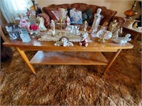 Vintage Coffee Table with Contents