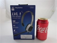 Casque de chat LVL1 playstation PDP gamming