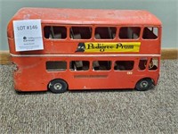 Vintage Metal Toy Bus
