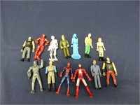 Lot of 13 Action Figures  5th Element, Marvel, DC