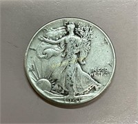 1941 SILVER WALKING LIBERTY HALF DOLLAR