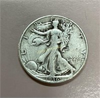 1936 D SILVER WALKING LIBERTY HALF DOLLAR