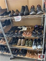 Shoes Lot of 20. Pairs of shoes assorted brands