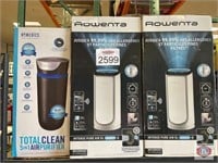 Air purifiers Lot of 3 air purifiers