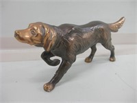 Bronze Pointer Dog Casting - 5" Long