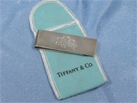 Sterling Silver Tiffany & Co. Money Clip W/Sleeve