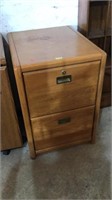 Wooden file cabinet