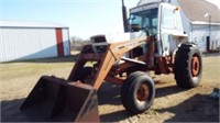 Case 1070 tractor/ Koyker K5 Loader