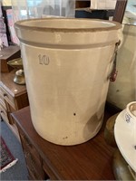 Antique 10 gallon crock