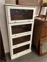 Shabby chic white Painted Bookcase