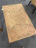 Small Aubusson rug