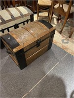 Antique Coppertop trunk