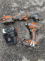 LOT of Cordless Impact Drivers + Li-Ion Charger