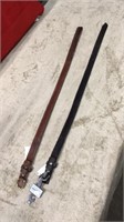 2 belts - size 30 - over $65 value