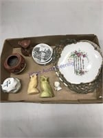 BOX OF ASST. GLASS, OWL COLLECTION