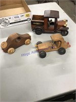 WOODEN TOY CARS