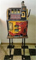 Coleman Novelties Antique 5 Cent Slot Machine