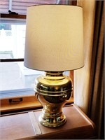 Brass Tabletop Lamp