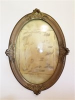 Antique Oval Frame