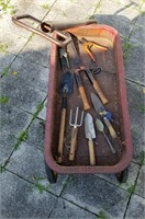 Gardening Tools &  Wagon