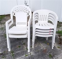 Rubbermaid White Patio Chairs