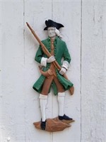 Colonial Soldier Wall Decor'