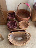 LARGE LOT OF LONGABERGER BASKETS