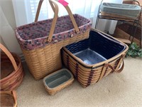 LARGE LOT OF LONGABERGER BASKETS