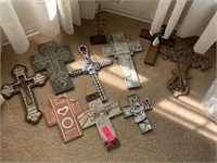 LARGE LOT OF CROSSES