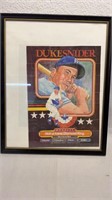 1985 Donruss Duke Snider framed Puzzle Complete