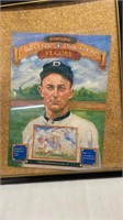 1984 Donruss Ty Cobb framed Puzzle Complete