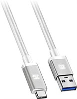 Platinum USB Type-C to USB Type A Cable White 3.3"