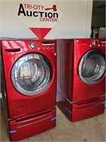 LG front load washer & dryer