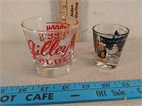 Flintstones & gilleys club shot glasses