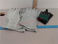 3 new prs welding gloves