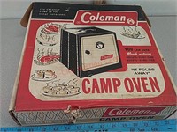 Vintage coleman camp oven, appears new