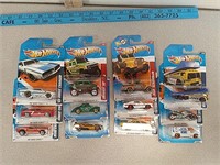 12 Hot Wheels toy cars - new in package