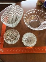 Glass service / table ware