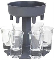 6 Ways Shot Glass Beverage Dispenser