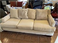 L - White Guildcraft Couch